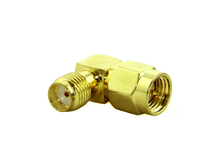 SMA adapter SMA Plug to SMA Jack right angle