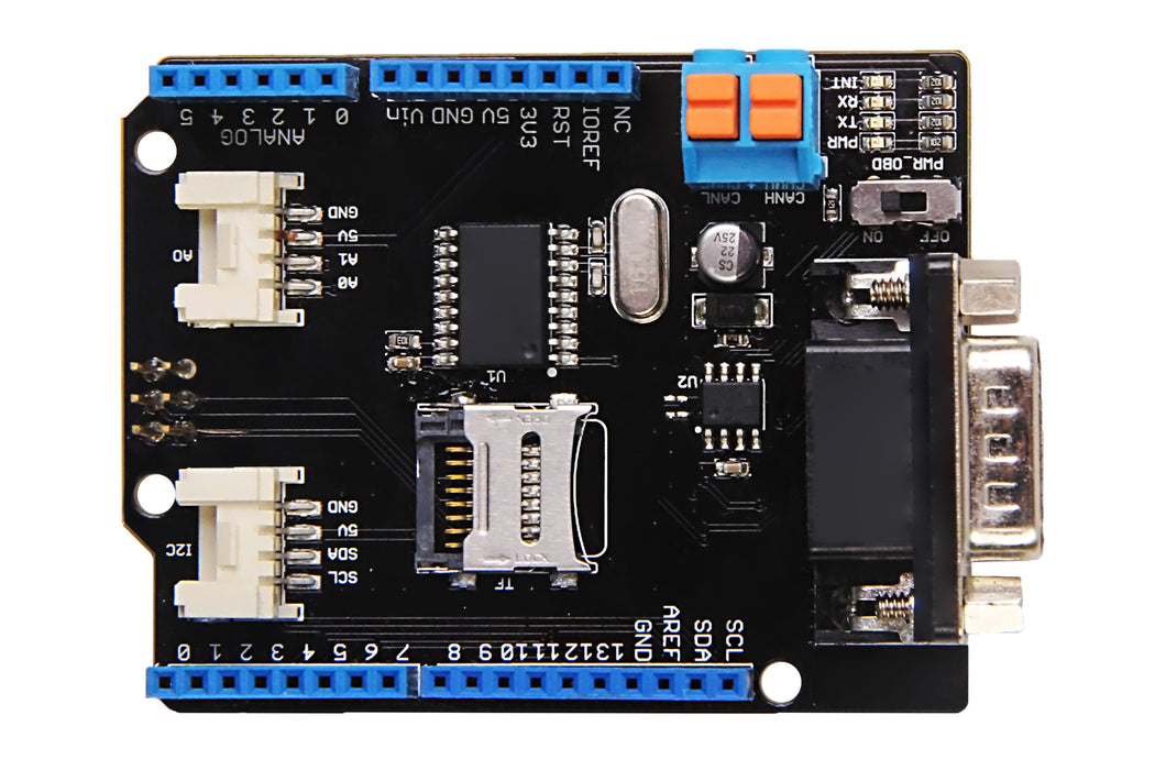 CAN-BUS Shield V2 - high-performance MCP2515 controller &amp; MCP2551 transceiver