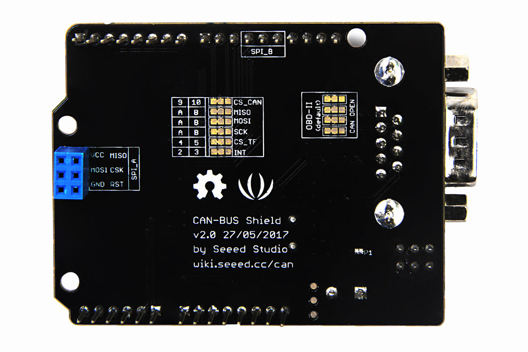 CAN-BUS Shield V2 - high-performance MCP2515 controller &amp; MCP2551 transceiver