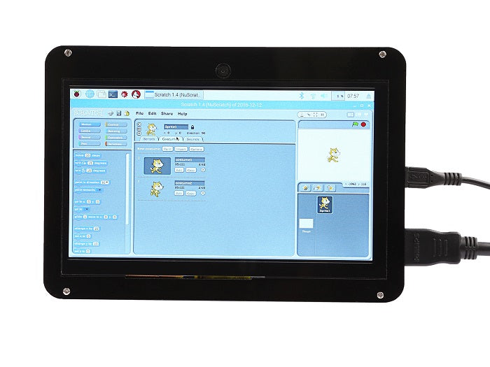 7 Inch 1024x600 Capacitive Touch Screen With Camera Kit