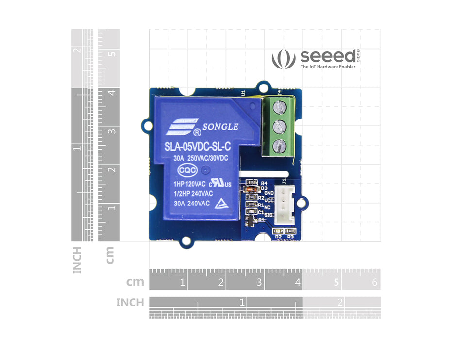 Grove - SPDT Relay(30A) - High Current and Normally closed