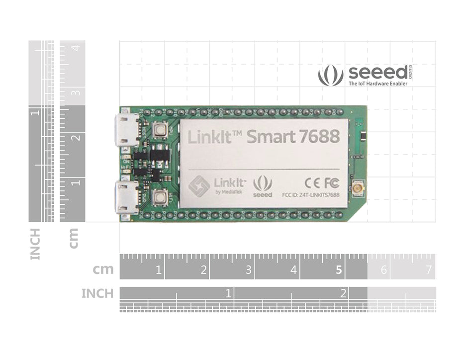 LinkIt Smart 7688, supports OpenWRT, IoT Application for Smart Home, 32MB flash and 128MB DDR2 RAM