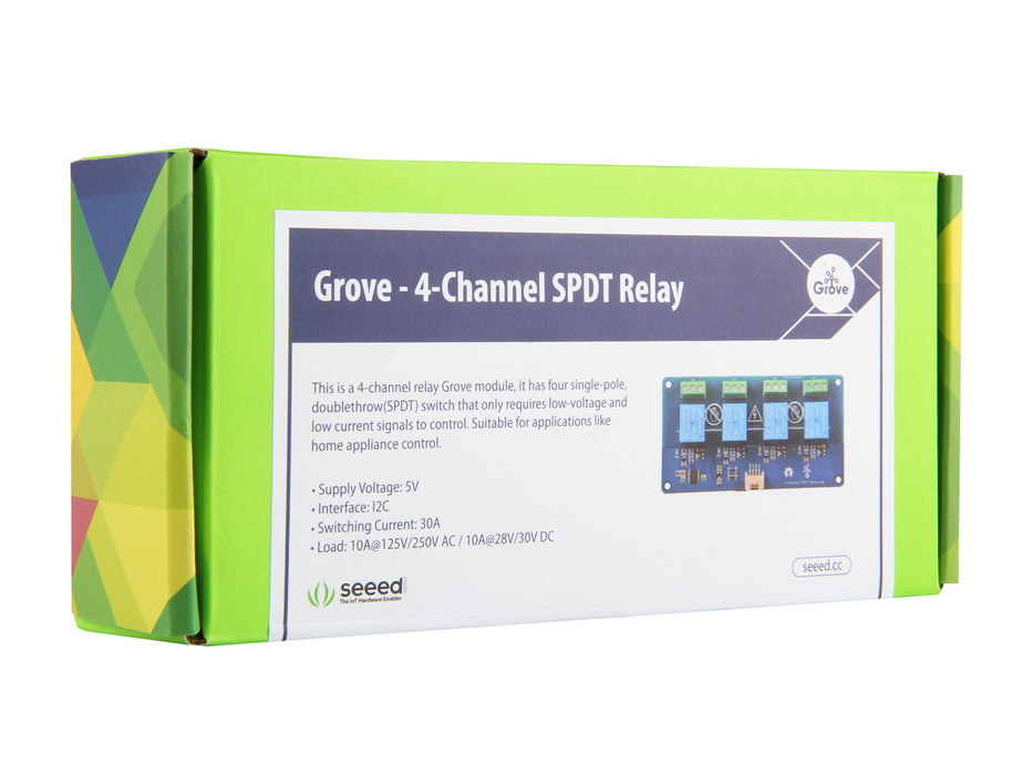 Grove - 4-Channel SPDT Relay