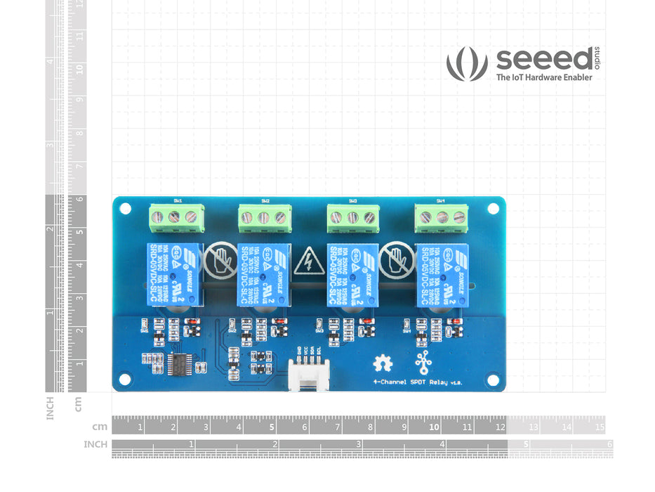 Grove - 4-Channel SPDT Relay