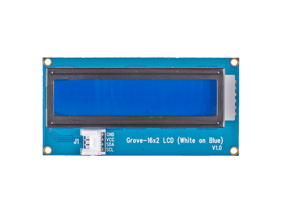 Grove - 16x2 LCD (White on Blue)