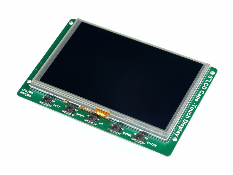 5 Inch Seeed Studio BeagleBone Green LCD Cape with Resistive Touch