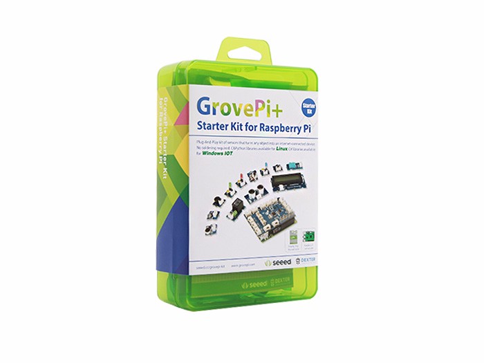 GrovePi+ Starter Kit for Raspberry Pi A+,B,B+&amp;2,3,4 (CE certified)