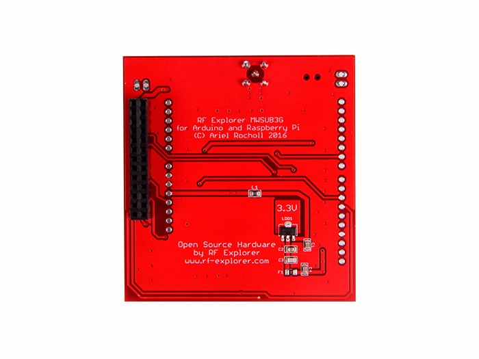 RF Explorer 3G+ IoT Shield for Raspberry Pi