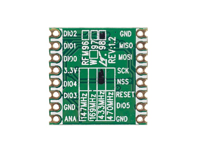 RFM98 Ultra-long Range Transceiver Module - LoRa Module - Support 433M Frequency