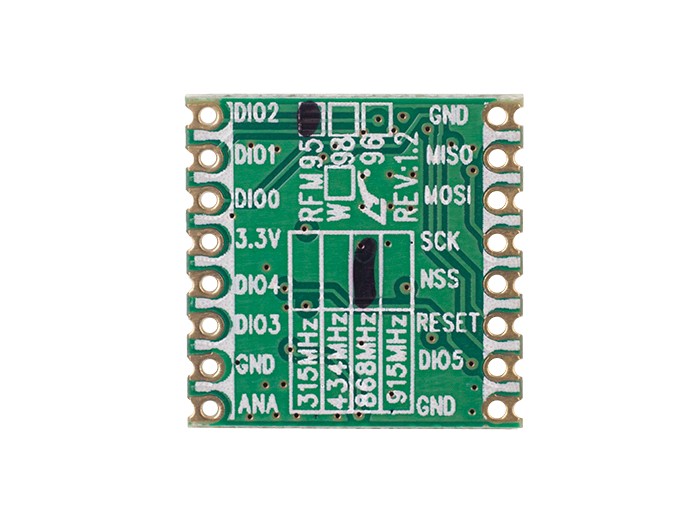 RFM95 Ultra-long Range Transceiver LoRa Module, 868MHz Frequency