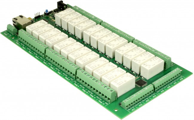 dS2824 - 24 x 16A ethernet relay + 24 Snubbers