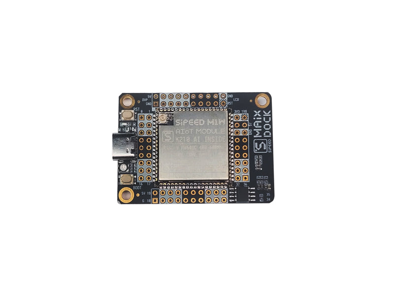 Sipeed M1w dock suit ( M1w dock + 2.4 inch LCD + OV2640 )  K210 Dev. Board 1st RV64 AI board for Edge Computing