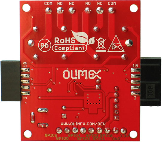 MOD-IO2 - INPUT OUTPUT EXPANDABLE BOARD WITH UEXT