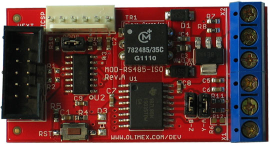 MOD-RS485-ISO - GALVANICALLY ISOLATED RS485 CONVERTER MODULE