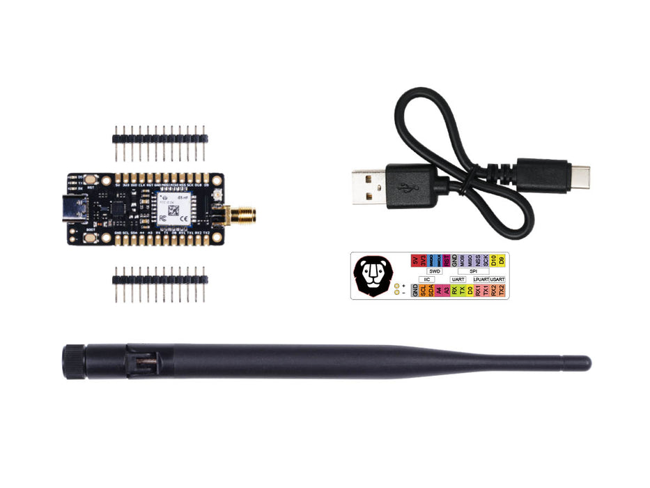 Wio-E5 mini Dev Board - STM32WLE5JC, ARM Cortex-M4 and SX126x embedded, supports LoRaWAN on EU868 & US915