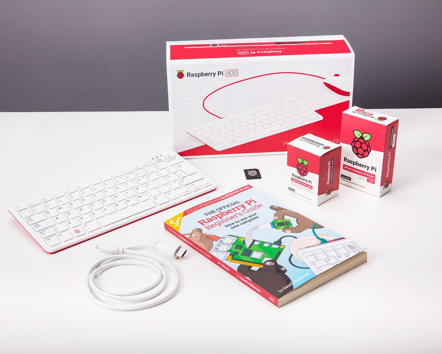 Raspberry Pi 400 Personal Computer Kit - UK Version