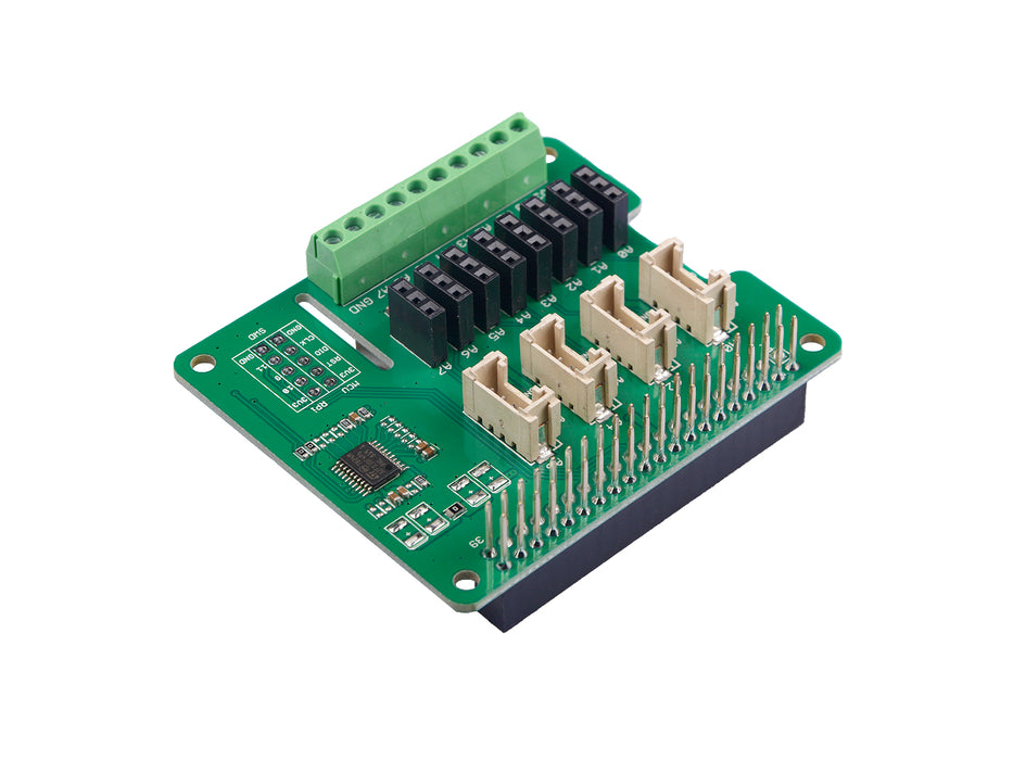 8-Channel 12-Bit ADC for Raspberry Pi