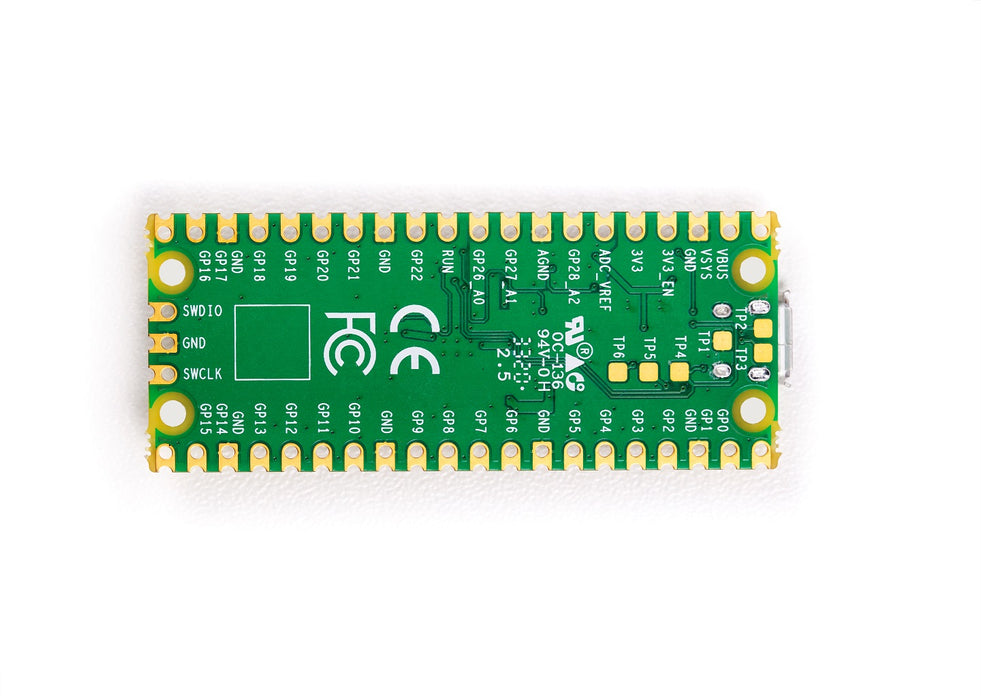 Raspberry Pi Pico (3Pcs) based on RP2040 for Arduino Beginner,small & flexible design, low power consumption