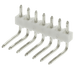 Pin Header (90 Degree 7 Pin) Attached - MaxBotix- 90-000 - Ultrasonic Sensors
