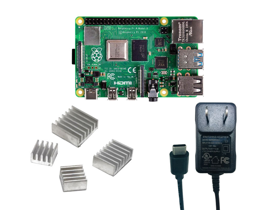 Raspberry Pi 4B - Basic Kit - 4GB