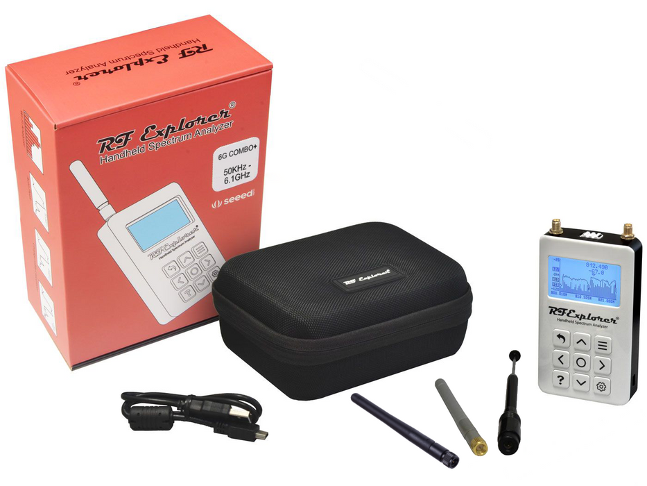 RF Explorer 6G Combo PLUS - Slim Spectrum Analyzers