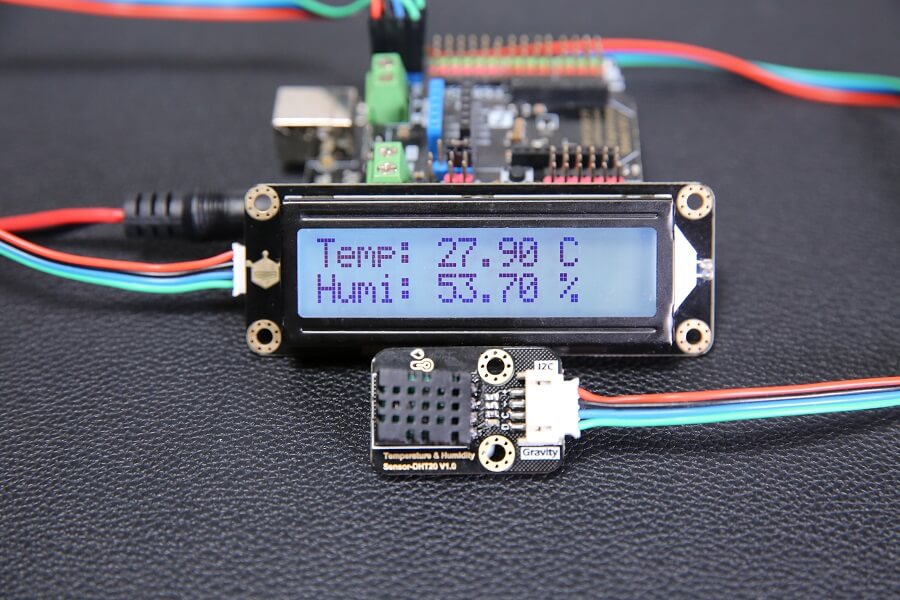 Gravity: DHT20 Temperature &amp; Humidity Sensor for Arduino