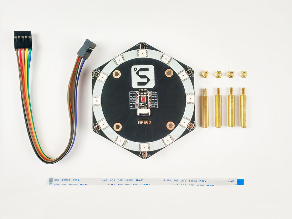 Sipeed 6+1 Microphone Array for Dock/Go/Bit