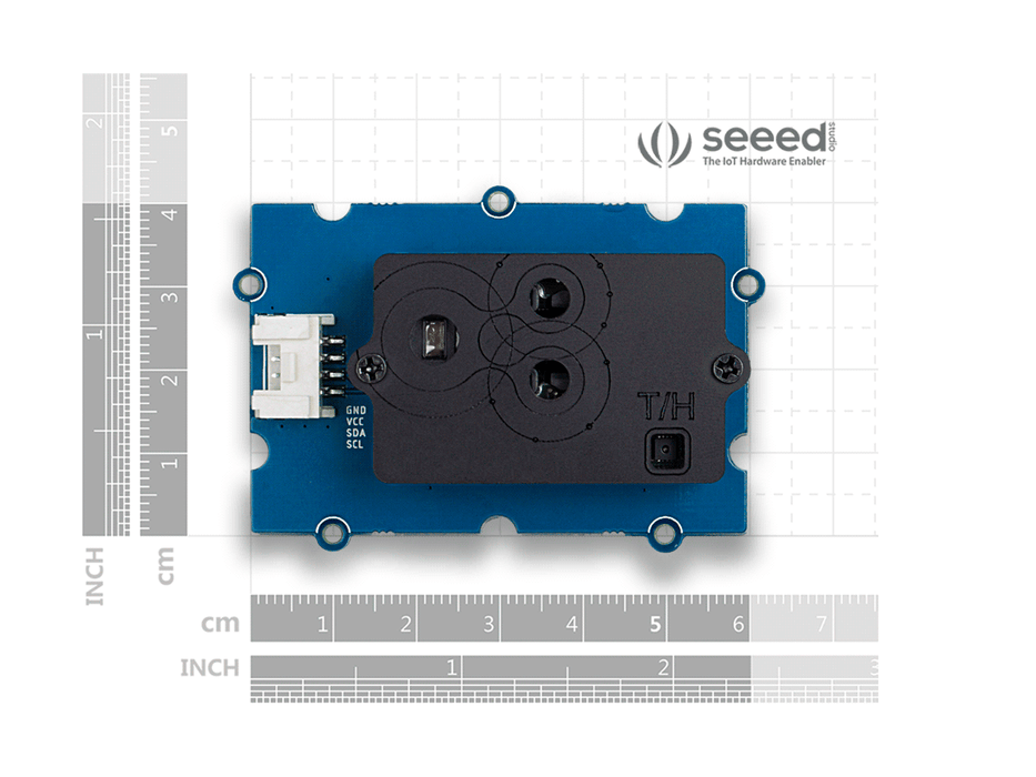 Grove - CO2 &amp; Temperature &amp; Humidity Sensor (SCD30) - NDIR technology, algorithms, ideal for Smart Ventilation System