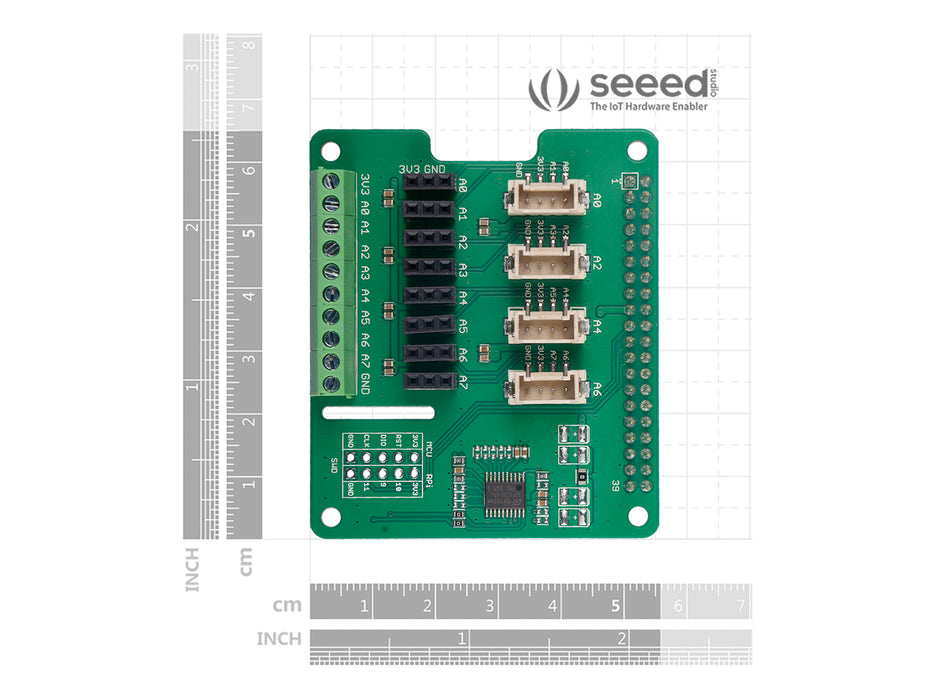 8-Channel 12-Bit ADC for Raspberry Pi