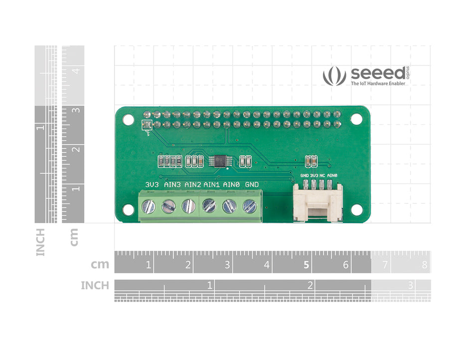 4-Channel 16-Bit ADC for Raspberry Pi (ADS1115)