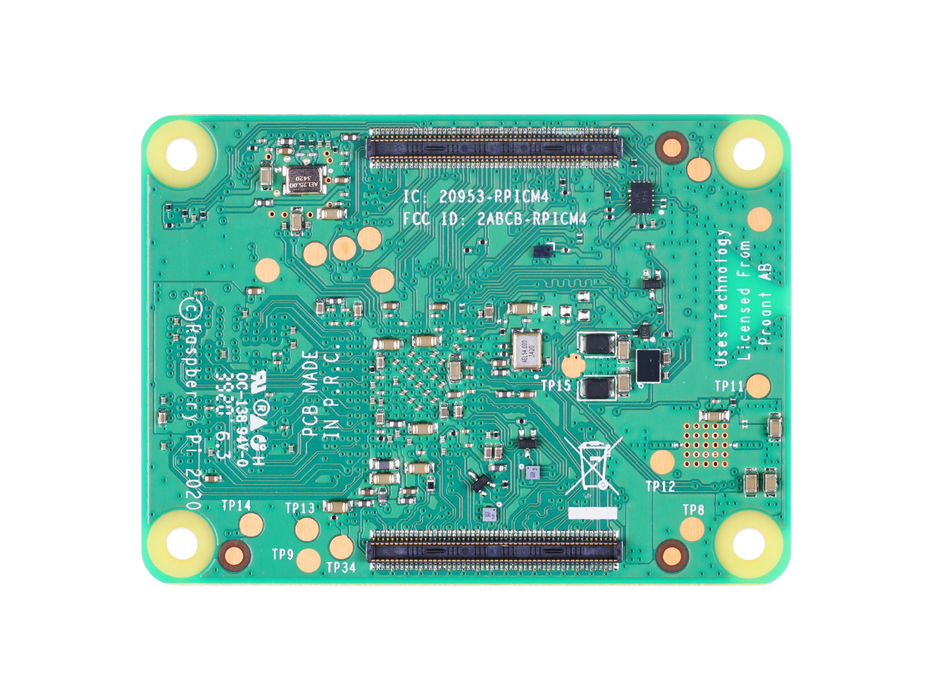 Raspberry Pi Compute Module CM4108000 - 8GB RAM, 2.4/5.0GHz Wi-Fi &amp; Bluetooth 5.0 (CM4108000)