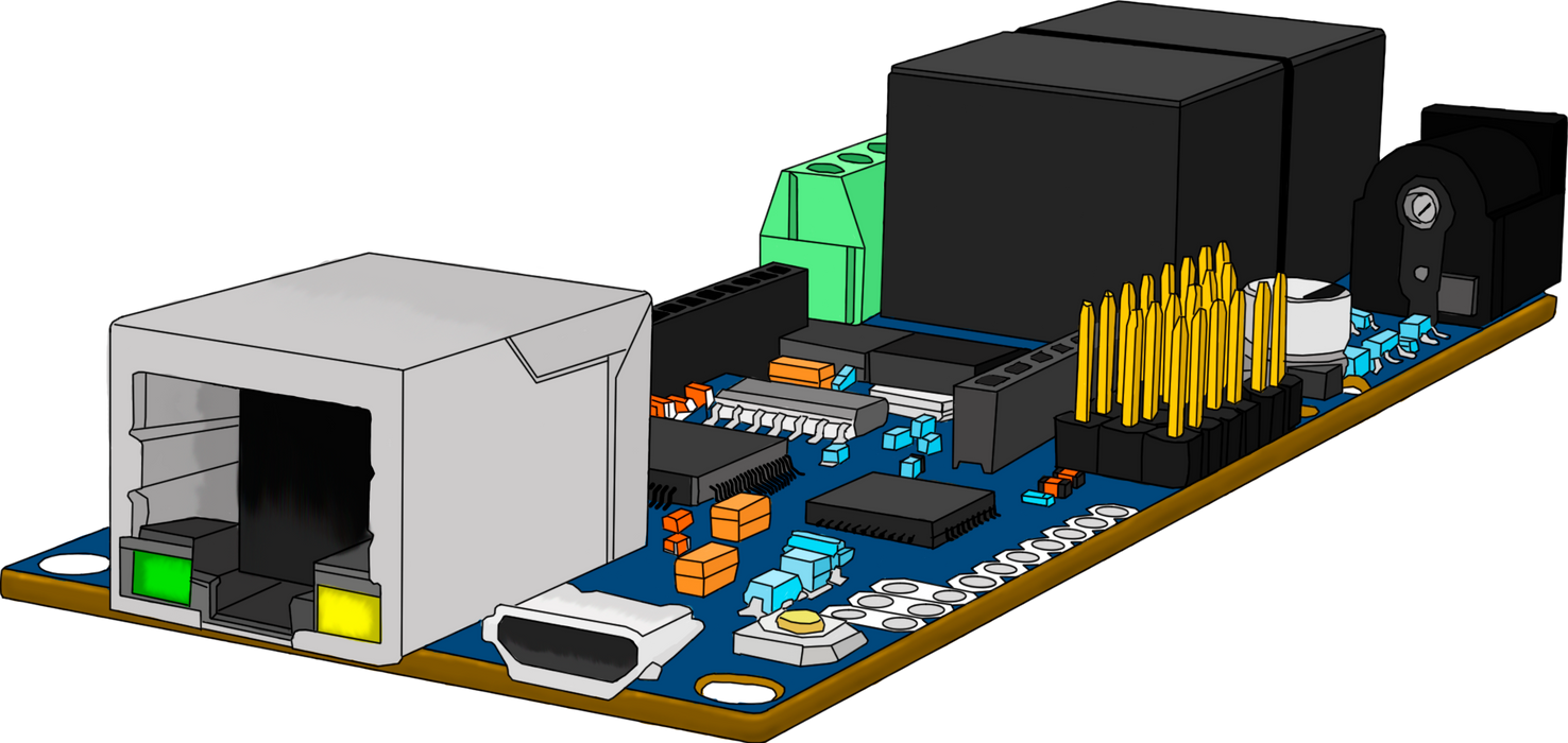 Xboard Relay - An Ethernet Controllered Relay